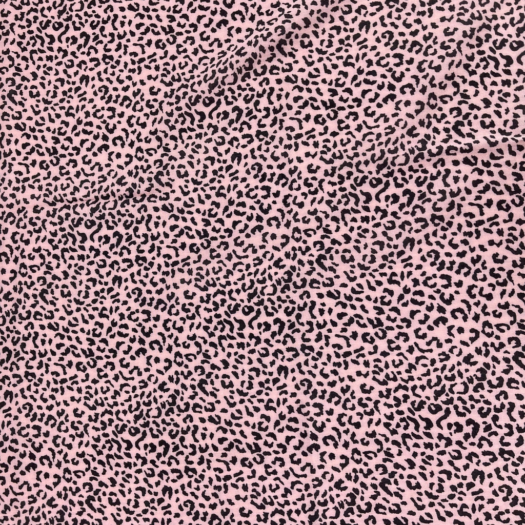 Leopard Print Viscose Pink